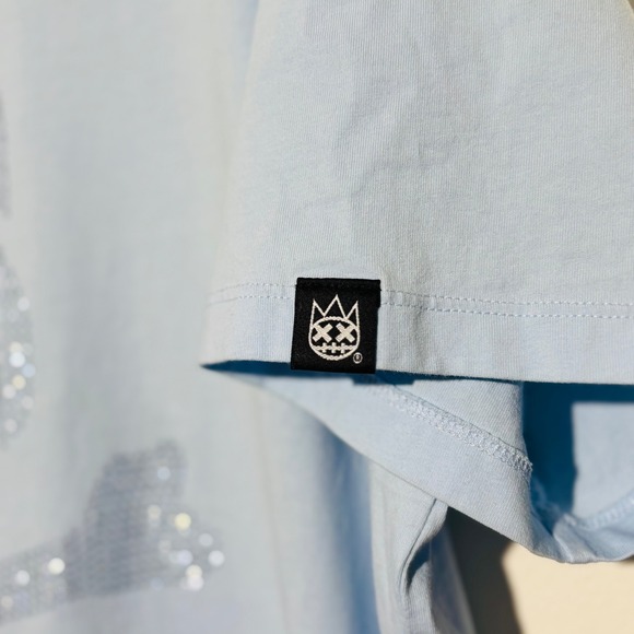 Cult of Individuality Light Blue Crystal Shimuchan T-Shirt | Size Large - Picture 5 of 11
